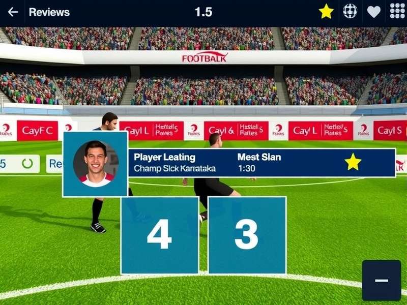 Champ Kick Karnataka gameplay screenshot showing football action